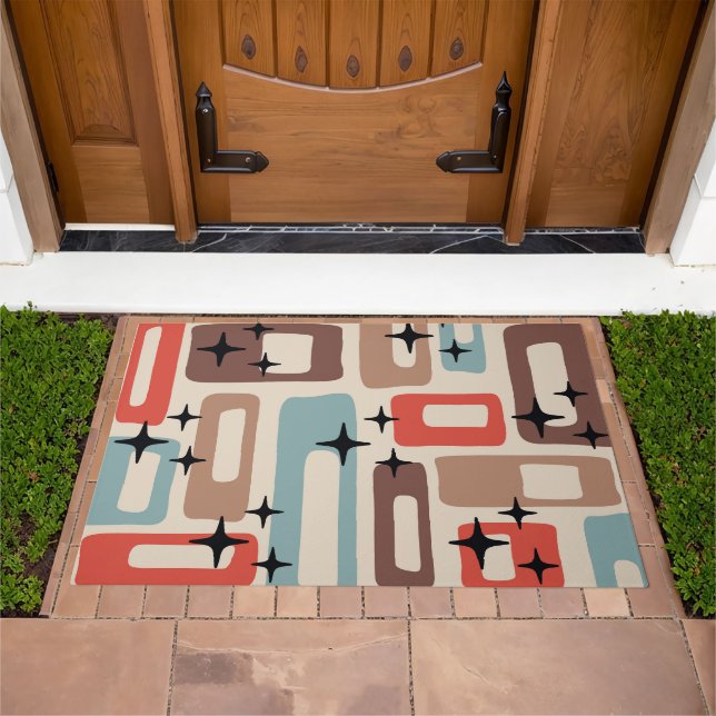 Mid Century Modern Style Doormat (Outdoor)