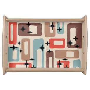 Mid Century Modern Style Serving Tray