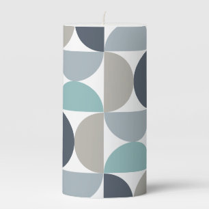 Mid-Century Modern Summer Dream Pillar Candle