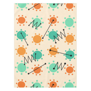 Mid Century Modern Sunshine Tablecloth