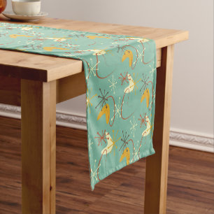 Mid-Century Modern Table Runner – Retro Atomic