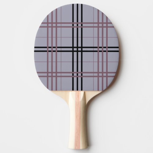 Mid century modern textured stripes ping pong paddle