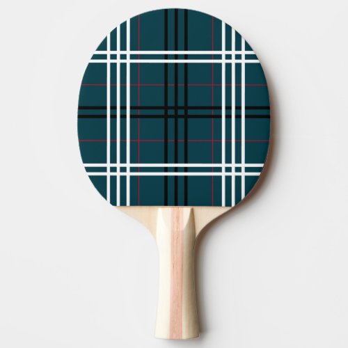 Mid century modern textured stripes ping pong paddle