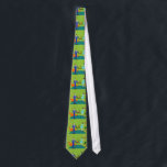 Mid Century Modern Tie<br><div class="desc">This Mid Century Modern Couple Tie looks like a scene out of a romantic comedy. The 1960's style, minimalist art design features an attractive cartoon couple enjoying a romantic evening at home. The sophisticated room prominently features a green stone wall with a roaring fire in the fireplace. The furnishings in...</div>