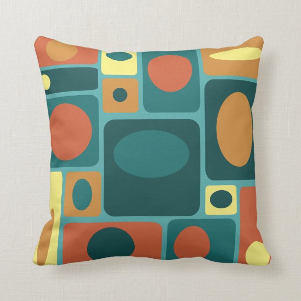Mid Century Modern Decorative & Throw Pillows Zazzle