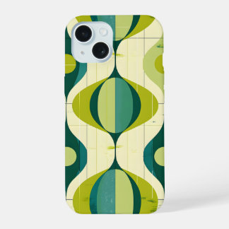 Mid-Century Modern Vibe iPhone 15 Case