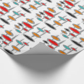 Mid-Century Modern Wrapping Paper #60 | Zazzle