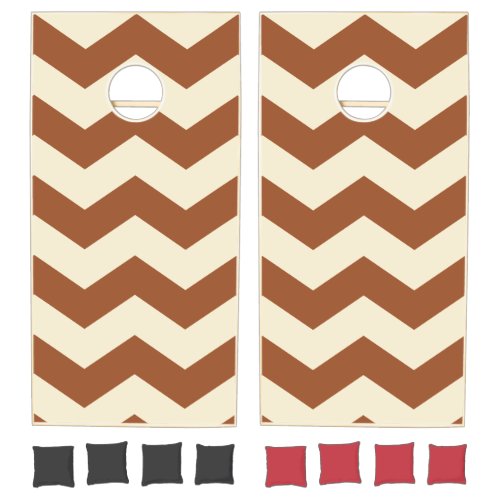 Mid-Century Modern Zigzag Striped Desert Sun