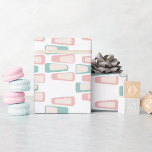 Mid Century Pattern Wrapping Paper