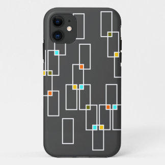 Mid Century Rectangles Case-Mate iPhone Case