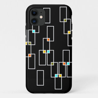 Mid Century Rectangles Case-Mate iPhone Case