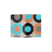Mid Century Retro Passport Holder