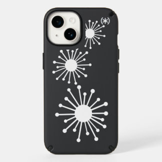 Mid Century Retro Starburst Speck iPhone 14 Case