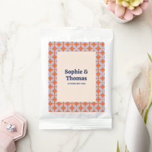 Mid Century Retro Wedding Lemonade Drink Mix