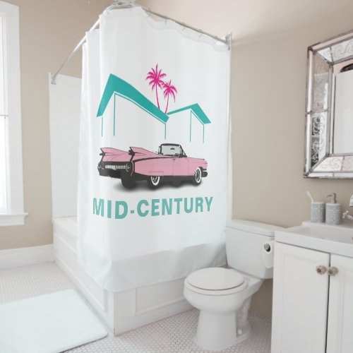 MID_CENTURY SHOWER CURTAIN