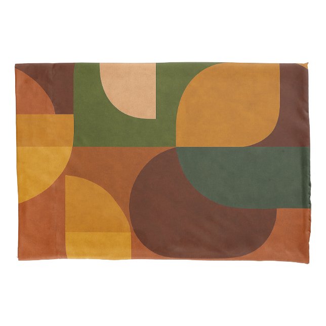 Mid-Century Soul Pattern Pillow Case (Front)