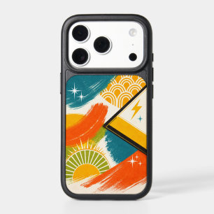 Mid Century Sunburst OtterBox iPhone 17 Pro Case