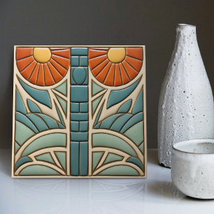 Arts And Crafts Decorative Ceramic Tiles