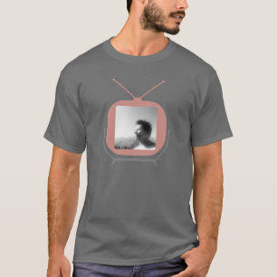 Mid Century TV with Customizable Square Screen T-Shirt