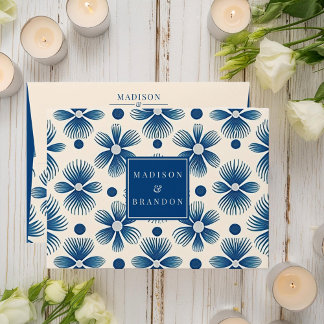 Mid-Century Wedding Flowers | Full Print Envelope