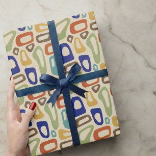 Mid Century Wrapping Paper