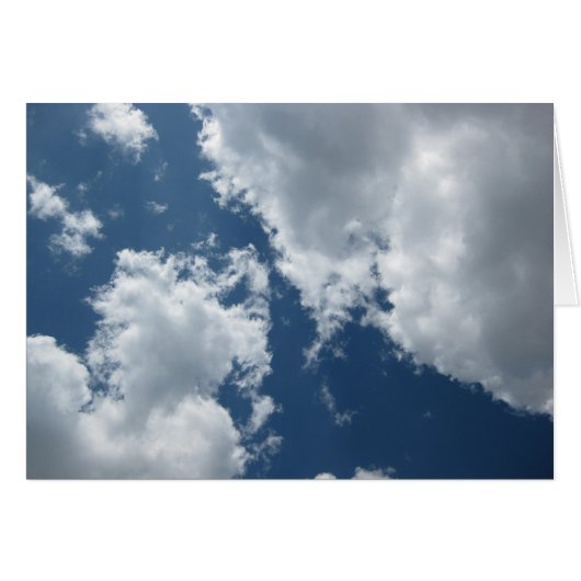 Mid-Day Clouds Cards (Front Horizontal)