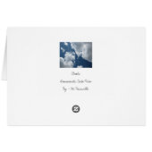 Mid-Day Clouds Cards (Back Horizontal)