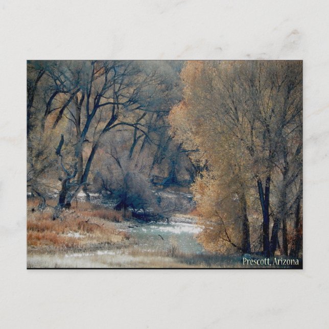 Mid December 2010 Hike In Prescott, Arizona Postcard (Front)