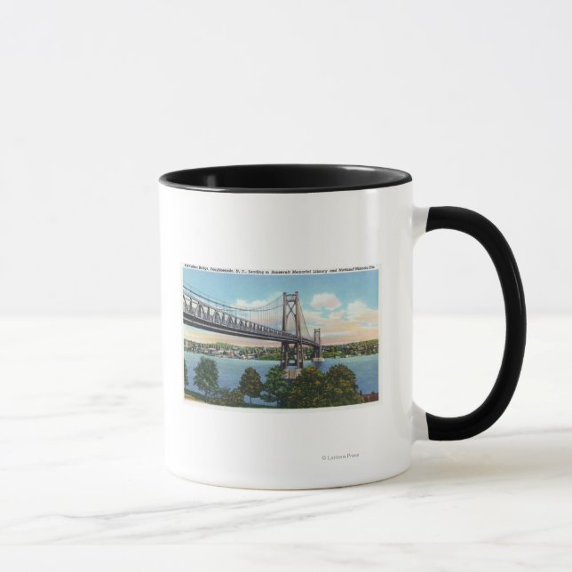 Mid-Hudson Bridge to Roosevelt Nat'l Historic Mug (Right)