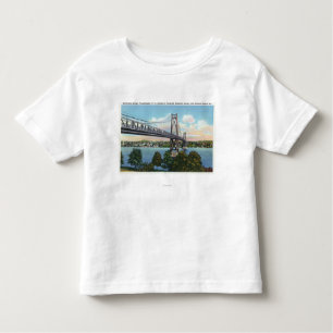Mid-Hudson Bridge to Roosevelt Nat'l Historic Toddler T-shirt