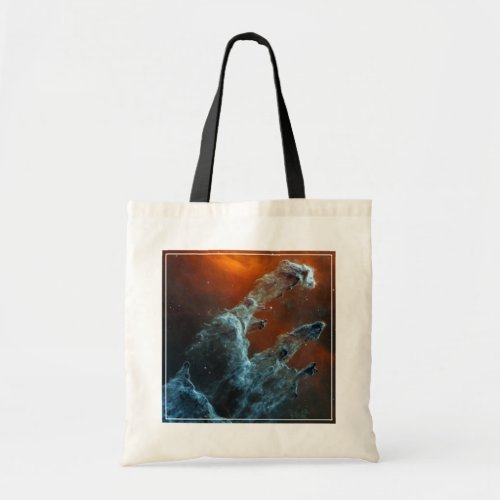 Mid_Infrared The Pillars Of Creation Tote Bag