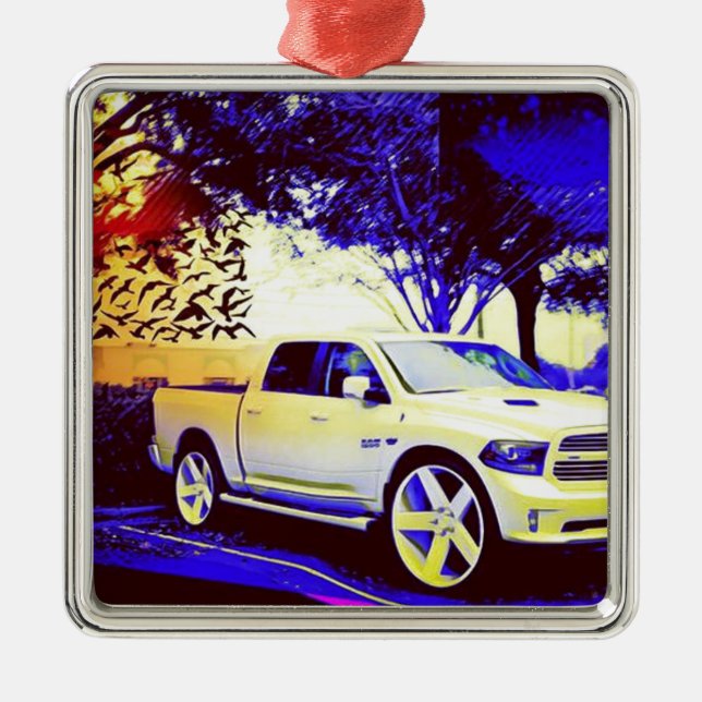 MID-KNIGHT TRUCK STOP METAL ORNAMENT (Front)