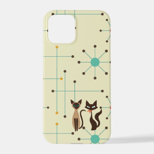 Mid Mod Cats Phone Case