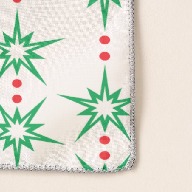 Mid Mod Garland Chiffon Scarf (Detail)