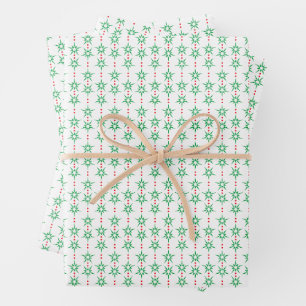 Mid Mod Garland Wrapping Paper