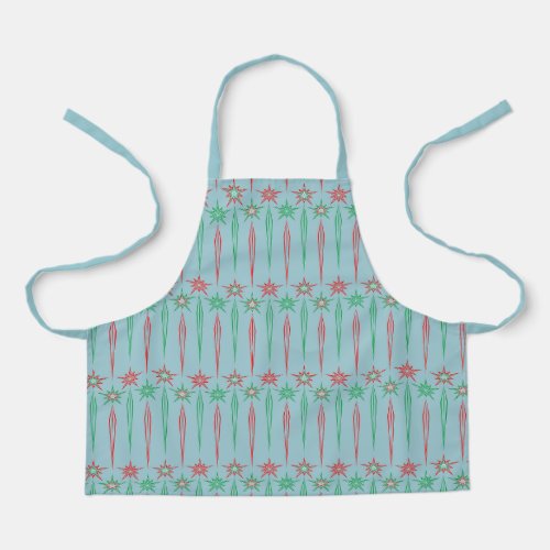 Mid Mod Icicles Small Apron
