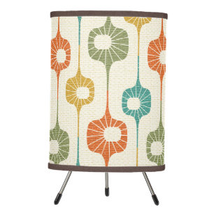 Mid Mod Stripes - Mulit-color ©studioxtine Tripod Lamp