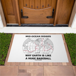Mid-Ocean Ridges Why Earth Like Huge Baseball Doormat