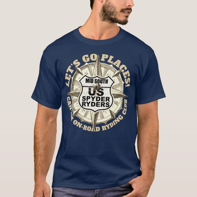 Mid South Chapter - Let's Go Places! T-Shirt (Front)