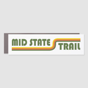 Mid State Trail Pennsylvania Car Magnet
