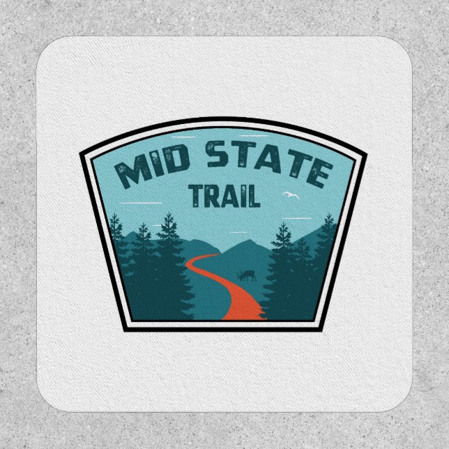 Mid State Trail Pennsylvania Patch (Front)