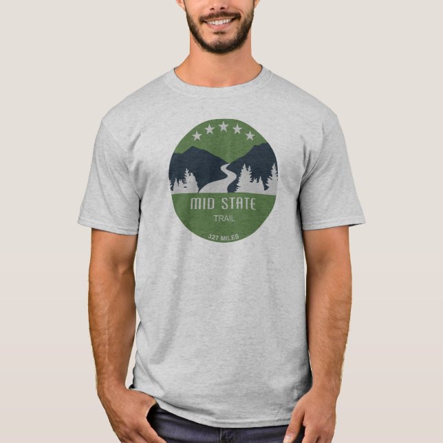 Mid State Trail Pennsylvania T-Shirt (Front)