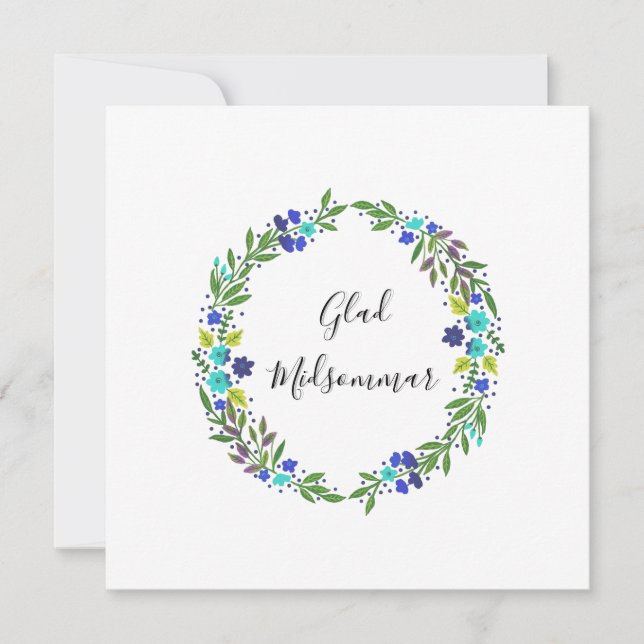 Mid summer card (Front)