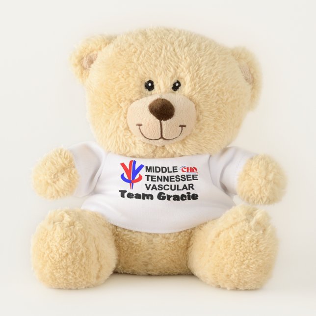 Mid Tenn Team Gracie Walk  Teddy Bear (Front)