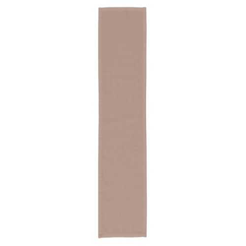 Mid_tone Brown _ Taupe Solid Color 024_51_12 Short Table Runner