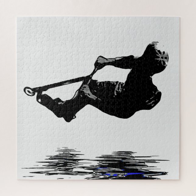 Midair Stunts - Scooter Rider Jigsaw Puzzle (Vertical)