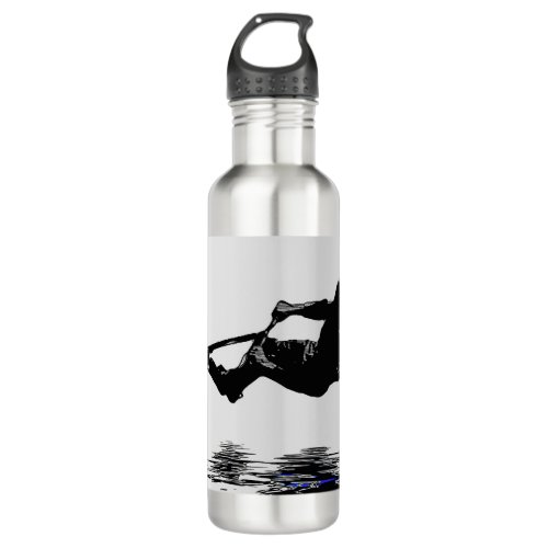 Midair Stunts _ Scooter Rider  Stainless Steel Water Bottle