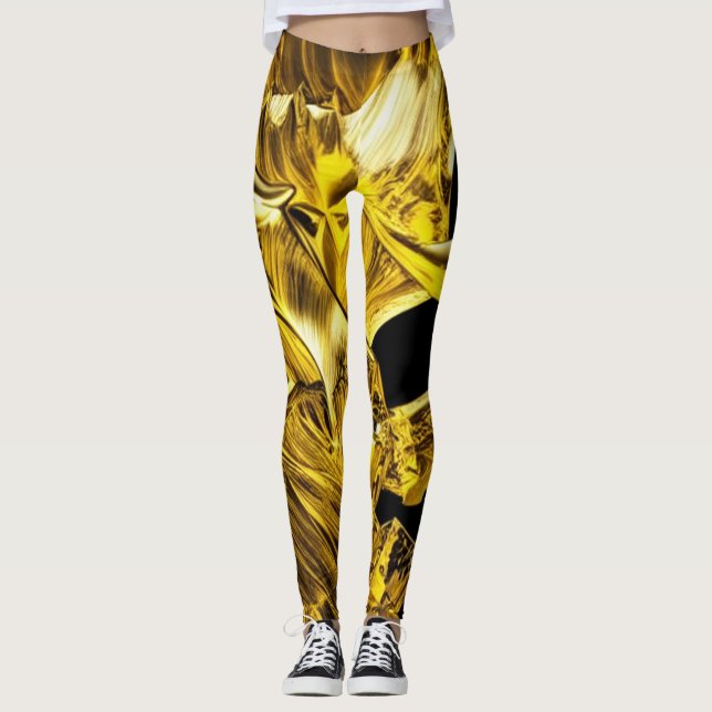Midas Gold Dust Leggings (Front)