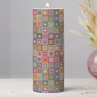 Midcentury Abstract Geometric Patterned