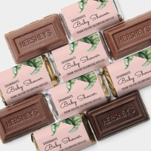 Midcentury Banana Leaf  Baby Shower Favors